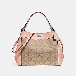 Coach Lexy Signature Jacquard Shoulder Bag